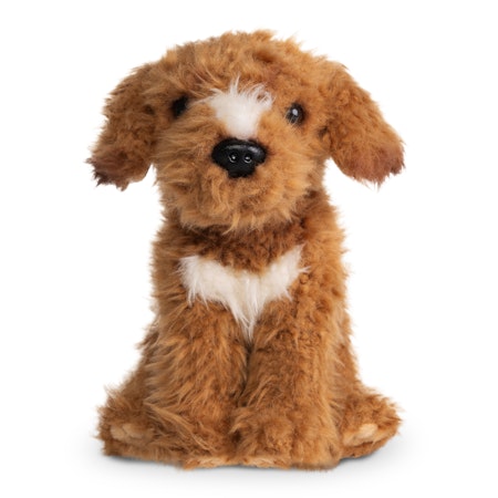 Living Nature- Labradoodle Brown Plush Toy
