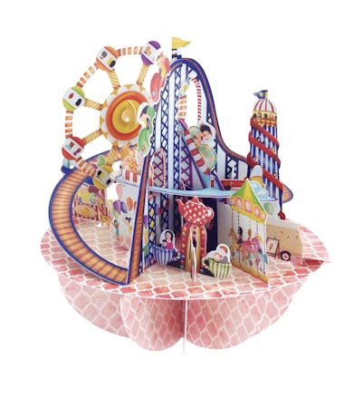 Santoro- Pirouettes Card - Fairground