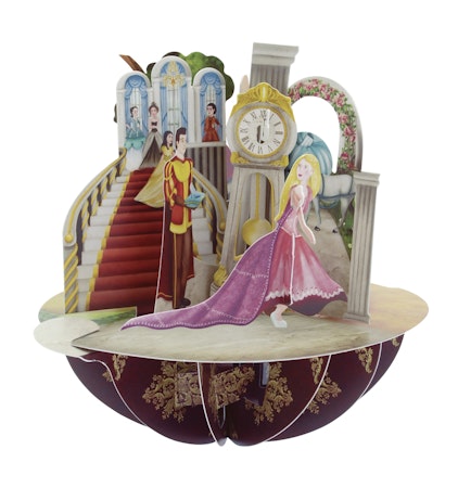 Santoro- Pirouettes Card - Princesses