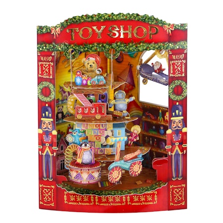 Santoro- Swing Cards - Christmas Toy Shop