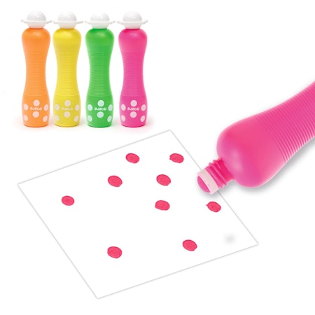 Djeco- Large Dot Markers - Neon