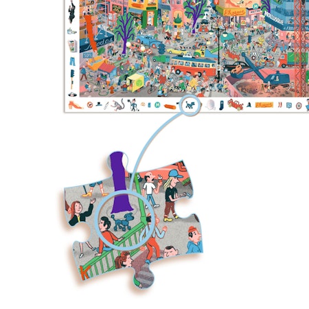 Djeco- The City - 200 pcs