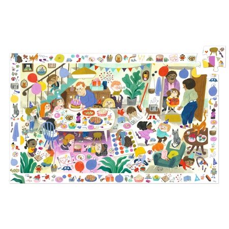 Djeco- birthday party 54 pcs