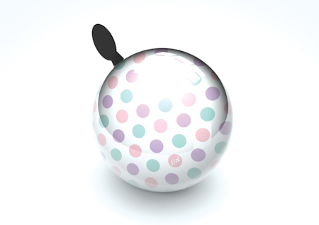 Liix-  Ding Dong Bell Polka Dots Pastel Mix
