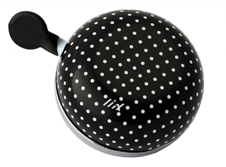 Liix- Ding Dong Bell Polka Dots Black