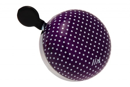 Liix-  Mini Ding Dong Bell Polka Dots Purple
