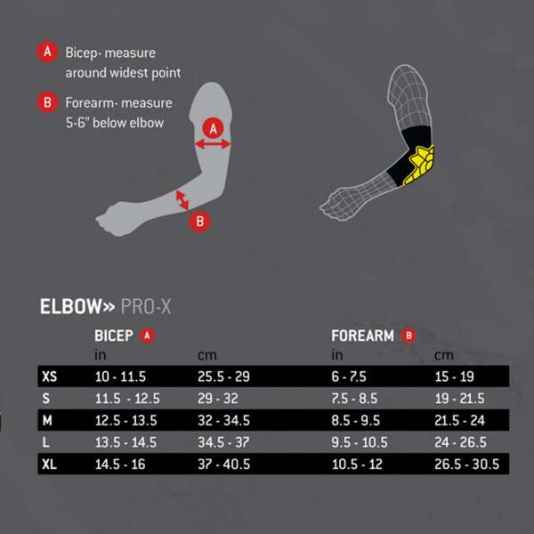 G-Form Pro-X Elbow Pads Black armbågsskydd