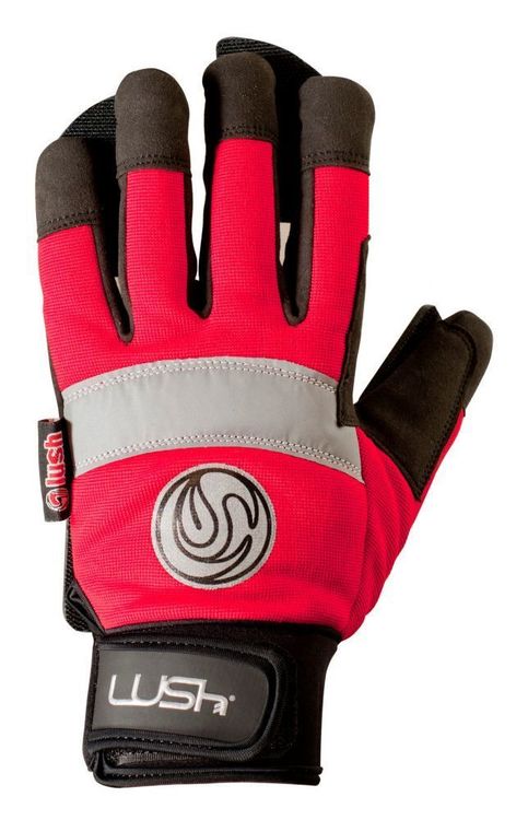 Lush freeride slide gloves (röda)