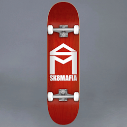 Sk8Mafia House Logo Stains 8.0 Komplett Skateboard