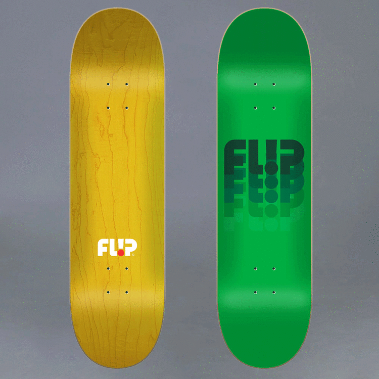 Flip Odyssey Green 8.13" Skateboard Deck