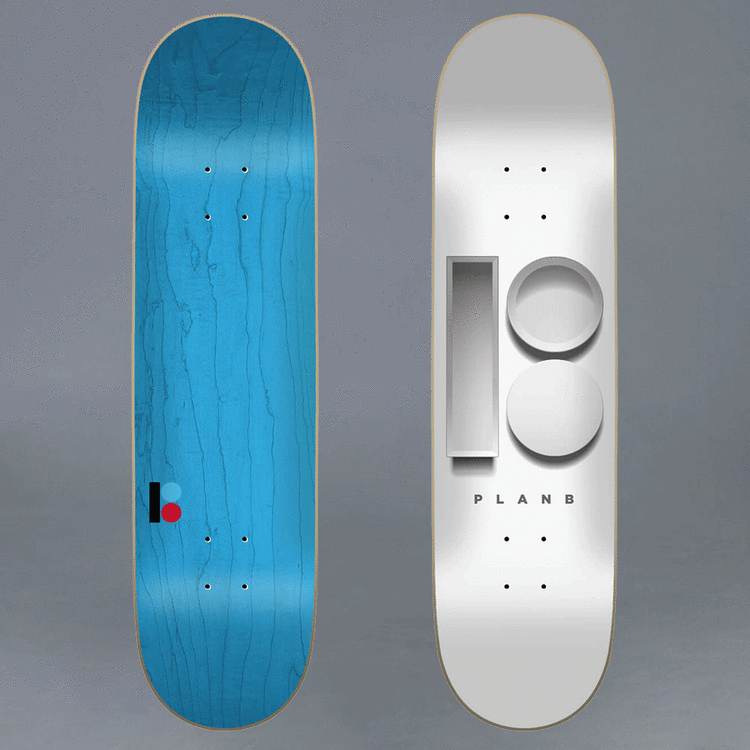 Plan B 3D 8.0" Skateboard Deck