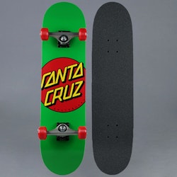 Santa Cruz Classic Dot Green 7.8 Komplett Skateboard