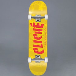 Cliche Banco Yellow 7.5 Komplett Skateboard