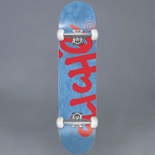 Cliche Handwritten Blue/Red 7.375 Komplett Skateboard
