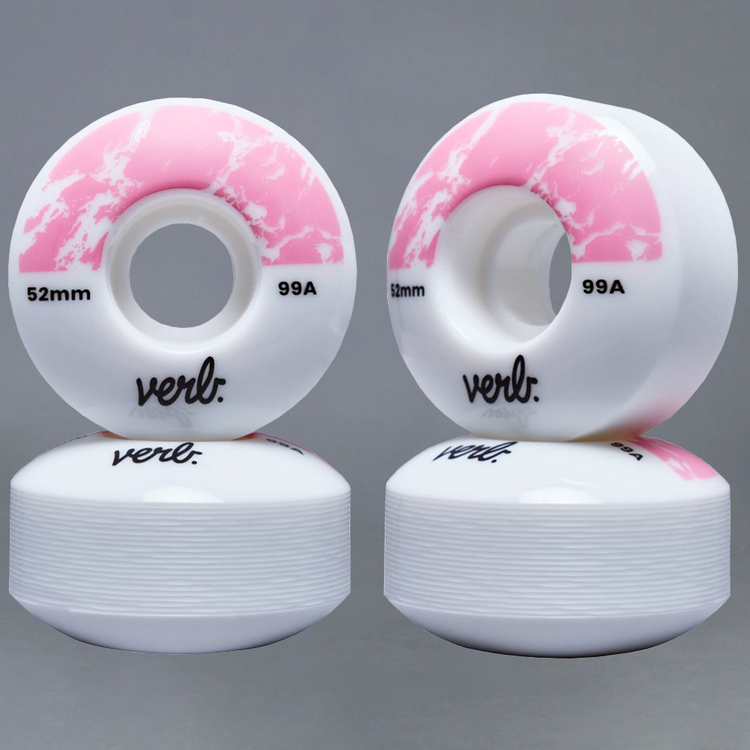 Verb Dip Marble Pink 52mm 99A Skateboard Hjul