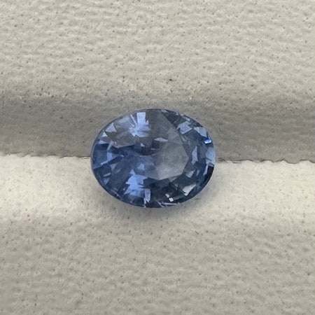 Natural Vivid Blue Sapphire, 1.13 ct