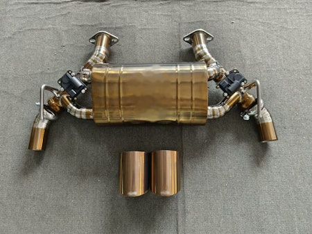 NISSAN 400Z CATBACK EXHAUST PIPE WITH DAMPER