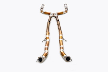 NISSAN 400Z CATBACK EXHAUST PIPE WITH DAMPER