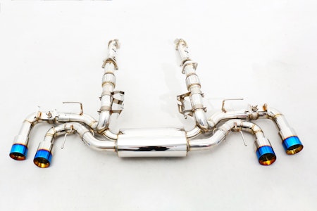 CHEVROLET CORVETTE C8 CATBACK EXHAUST PIPE WITH DAMPER STAINLESS