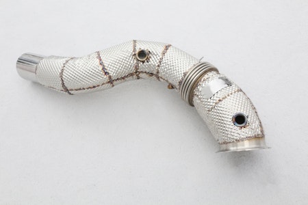 BMW 1M DOWNPIPES WITHOUT CATALYTIC CONVERTER WITH HEAT PROTECTION