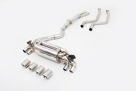 BMW 1M CATBACK EXHAUST PIPE WITH DAMPER STAINLESS