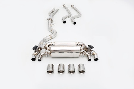 BMW 1M CATBACK EXHAUST PIPE WITH DAMPER STAINLESS