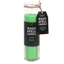 Magic Spell Candle 'Luck' | Grönt Te