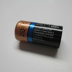 Batteri 3-volt litium, CR123 för givarpaket (8415)