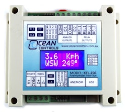 Modbus Anemometer Interface med LCD-display (MODBUS-KTL_250)