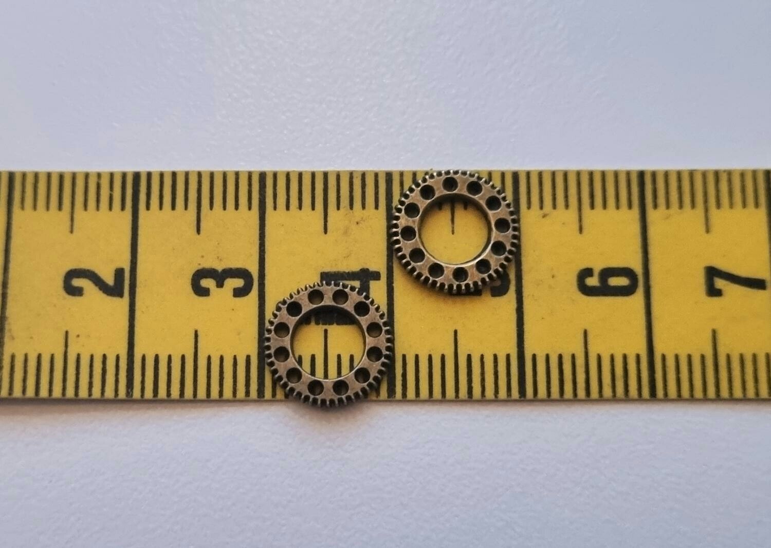 60 st kugghjul i steampunk, kuggar, gears minikugghjul (bronsfärgade, 10 mm)