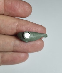 Kylskåpsmagnet Säl, miniatyr, minidjur med magnet