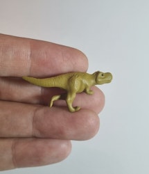 Kylskåpsmagnet Dinosaurie, miniatyr, minidjur med magnet