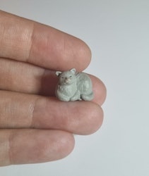 Kylskåpsmagnet Katt, miniatyr, minidjur med magnet