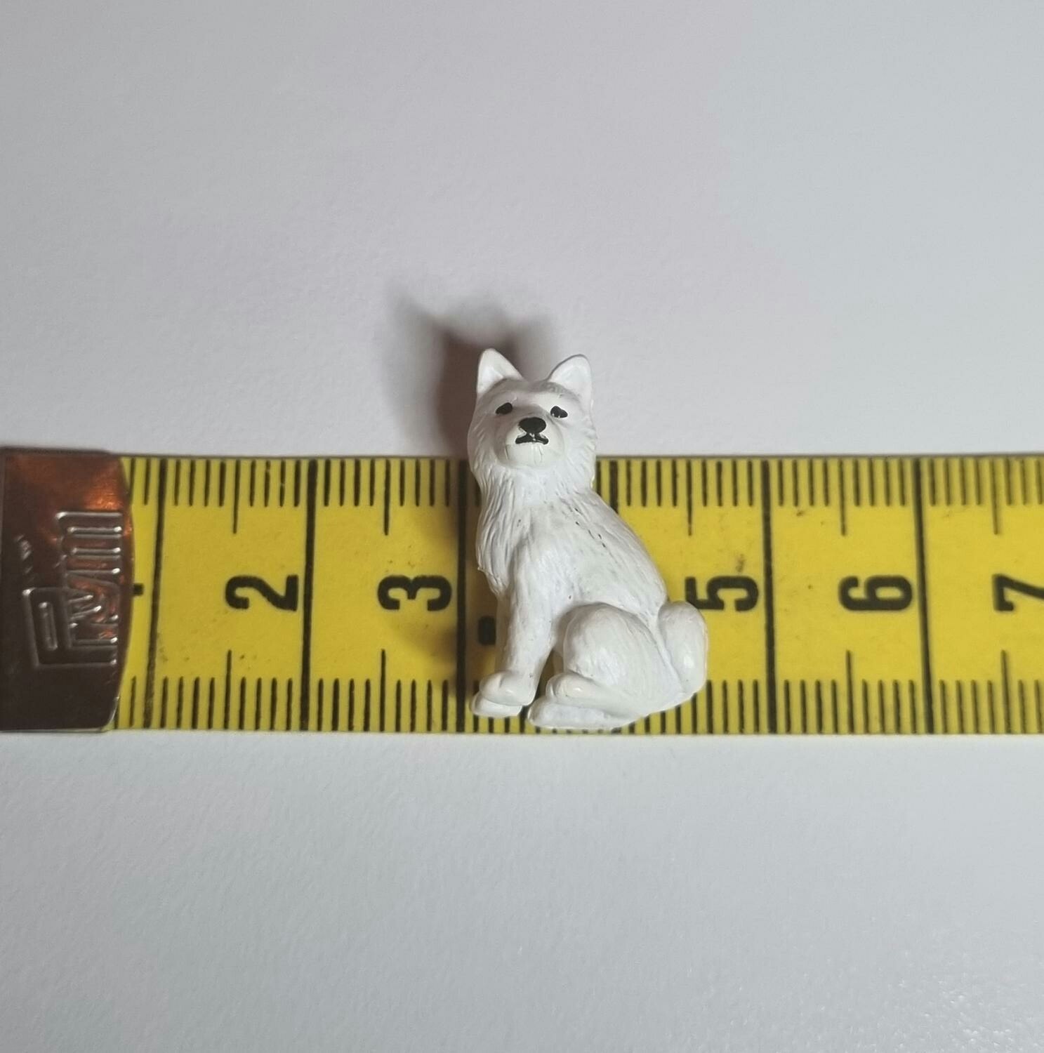 Kylskåpsmagnet Hund, miniatyr, minidjur med magnet