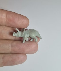 Kylskåpsmagnet Dinosaurie, miniatyr, minidjur med magnet