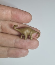 Kylskåpsmagnet Dinosaurie, miniatyr, minidjur med magnet