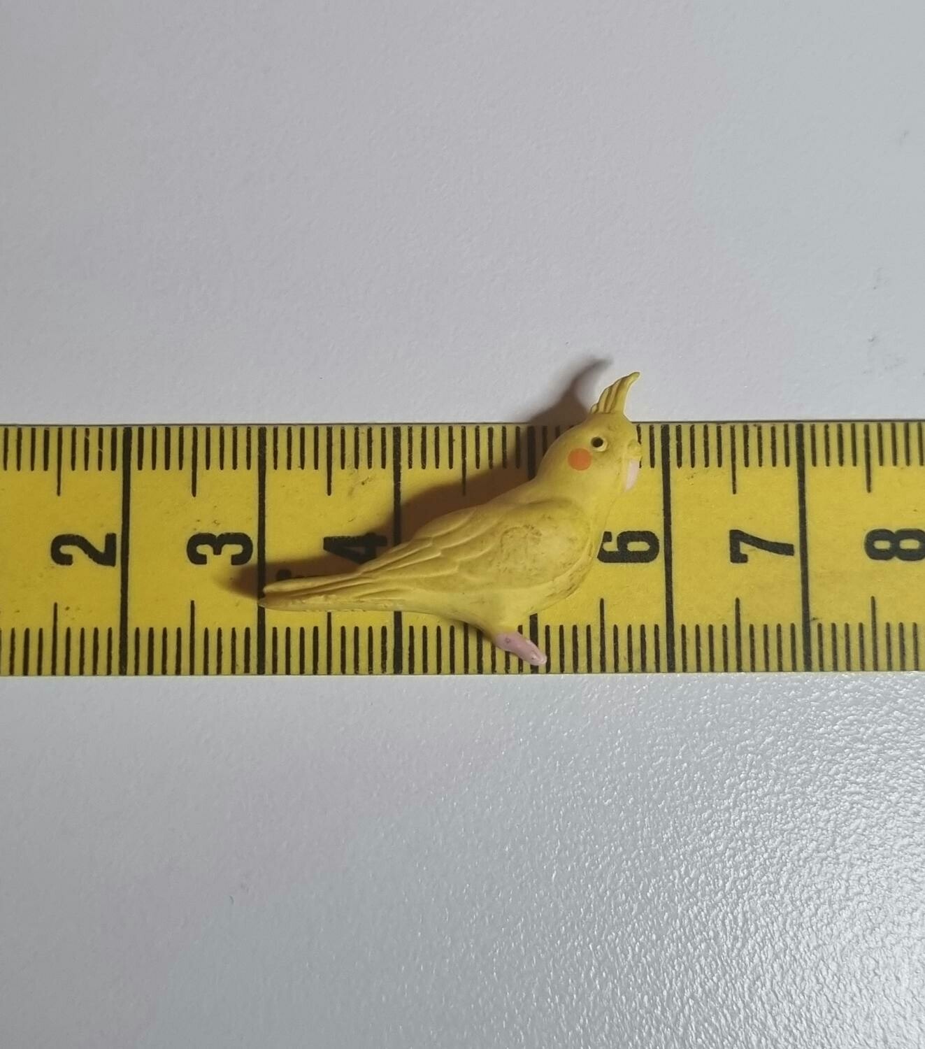 Kylskåpsmagnet Fågel, miniatyr, minidjur med magnet