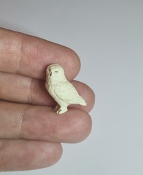 Kylskåpsmagnet Uggla, miniatyr, minidjur med magnet