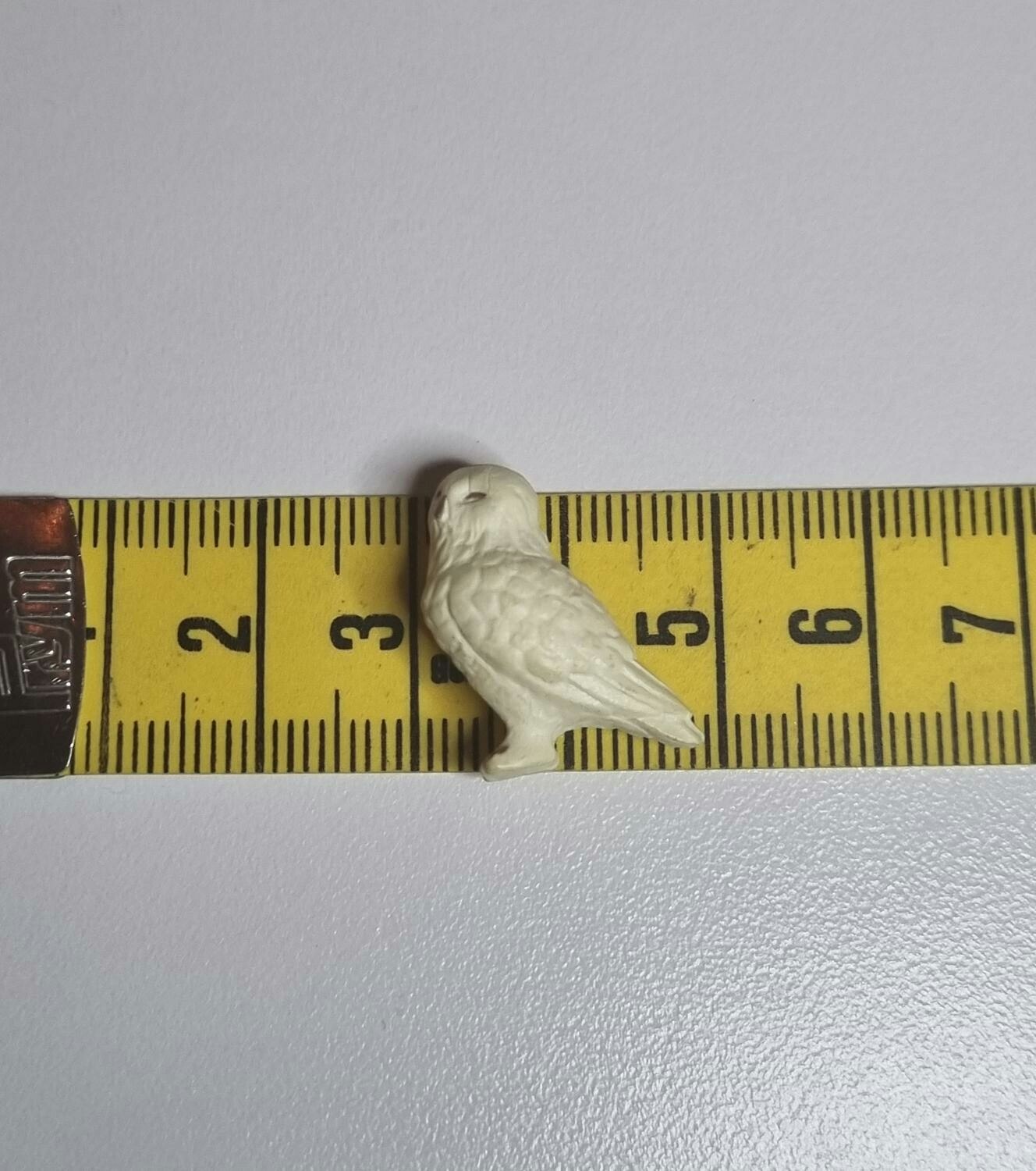Kylskåpsmagnet Uggla, miniatyr, minidjur med magnet