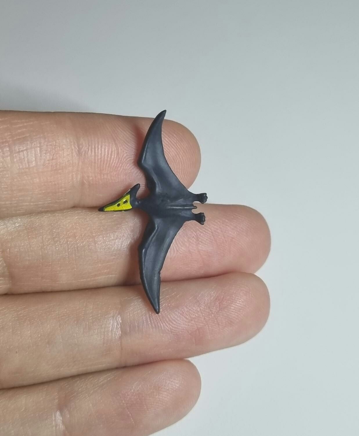 Kylskåpsmagnet Pteranodon / dinosaur, miniatyr, minidjur med magnet