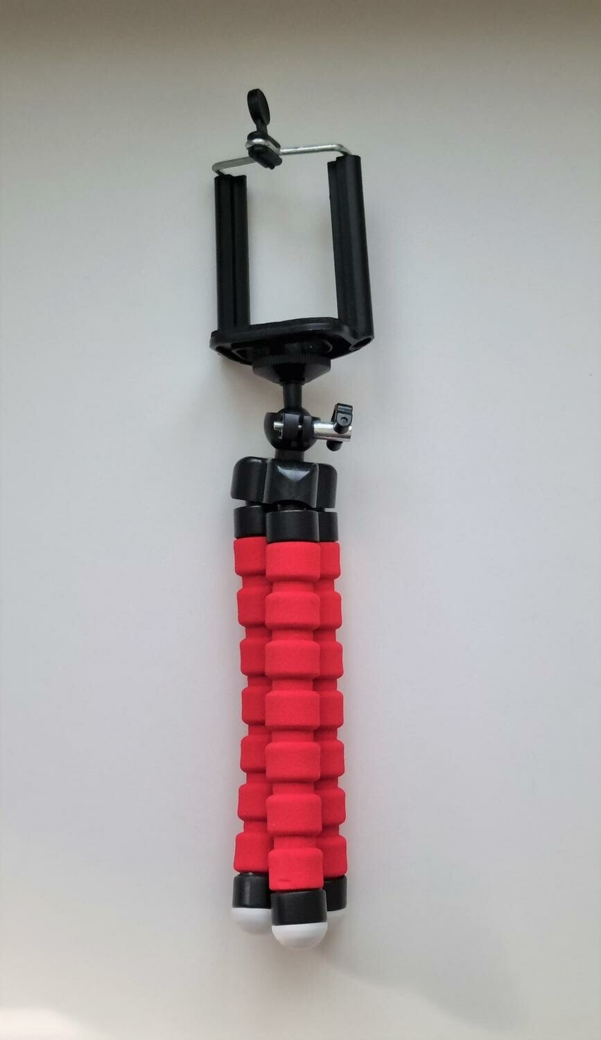 Tripod Octopus, hållare för mobiltelefon - Röd