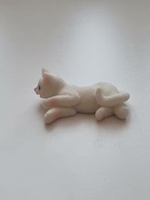 Katt miniatyr, miniatyrkatt, minikatt (4,5 x 2,9 cm)