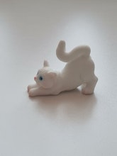 Katt miniatyr, miniatyrkatt, minikatt (3,7 x 1,9 cm)