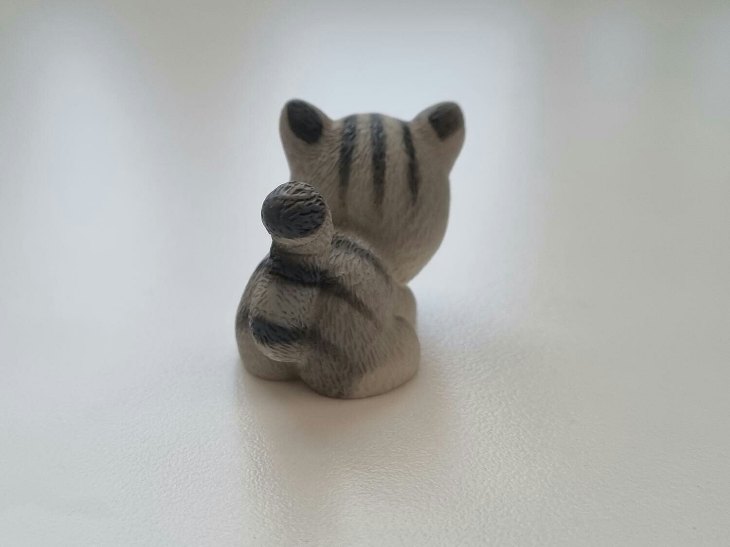 Handmålad katt, miniatyrer, figuriner (variant 2)