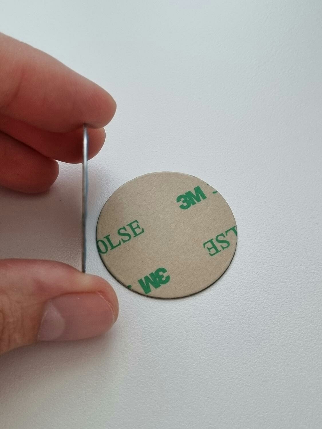 Metallplatta för mobiler, universella metallplattor (2 st, 35 mm i diameter)