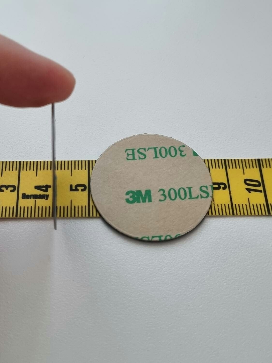 Metallplatta för mobiler, universella metallplattor (2 st, 35 mm i diameter)