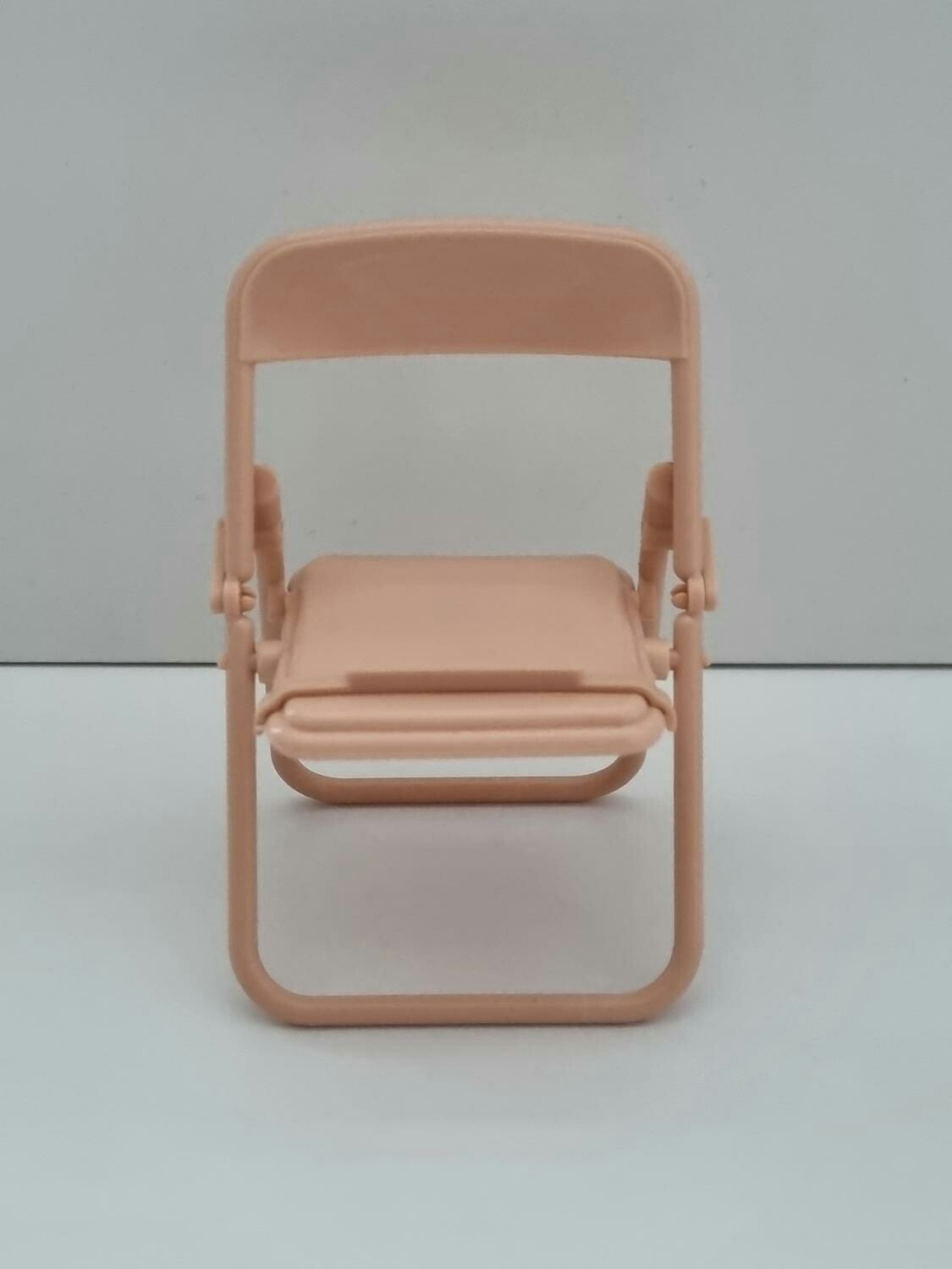 Mobilhållare i form av en stol / miniatyrstol (Rosa/gammelrosa)