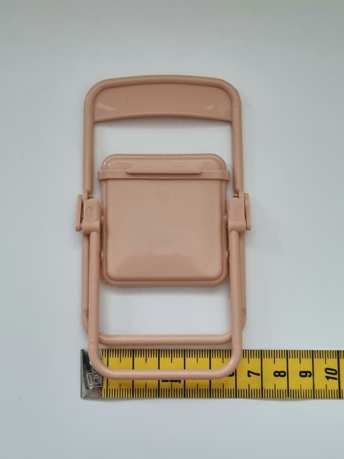 Mobilhållare i form av en stol / miniatyrstol (Rosa/gammelrosa)