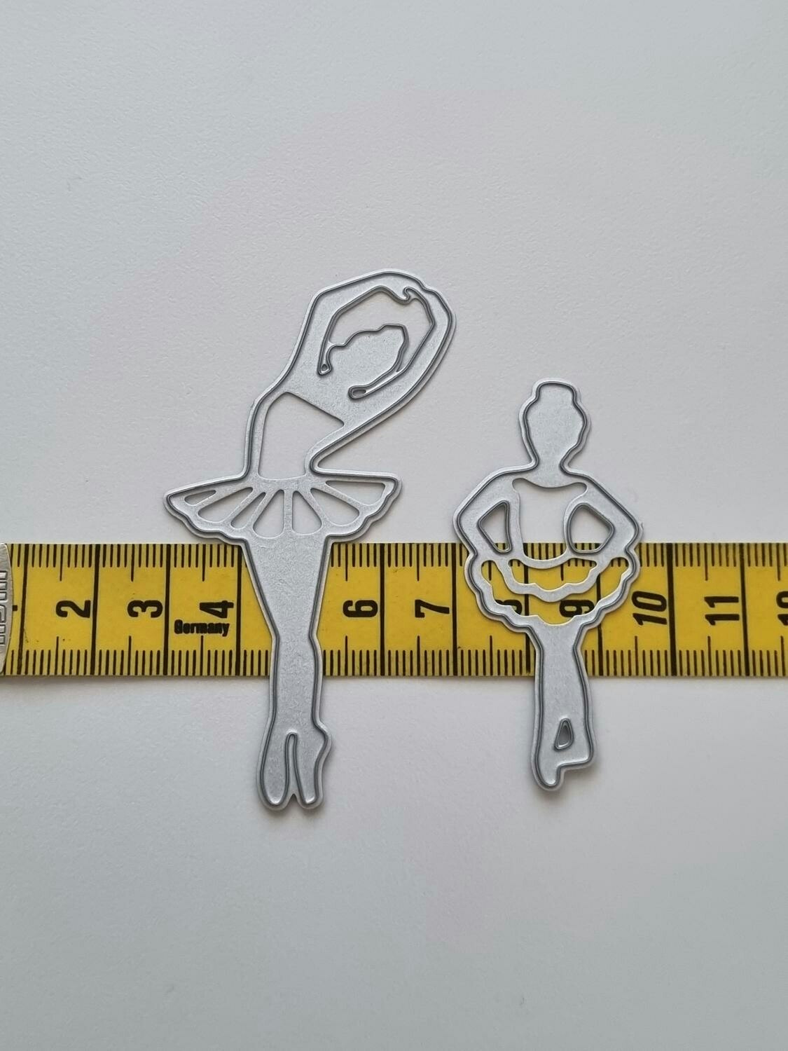 Scrapbooking, dies, cutting dies (balettdansare, 2 st)