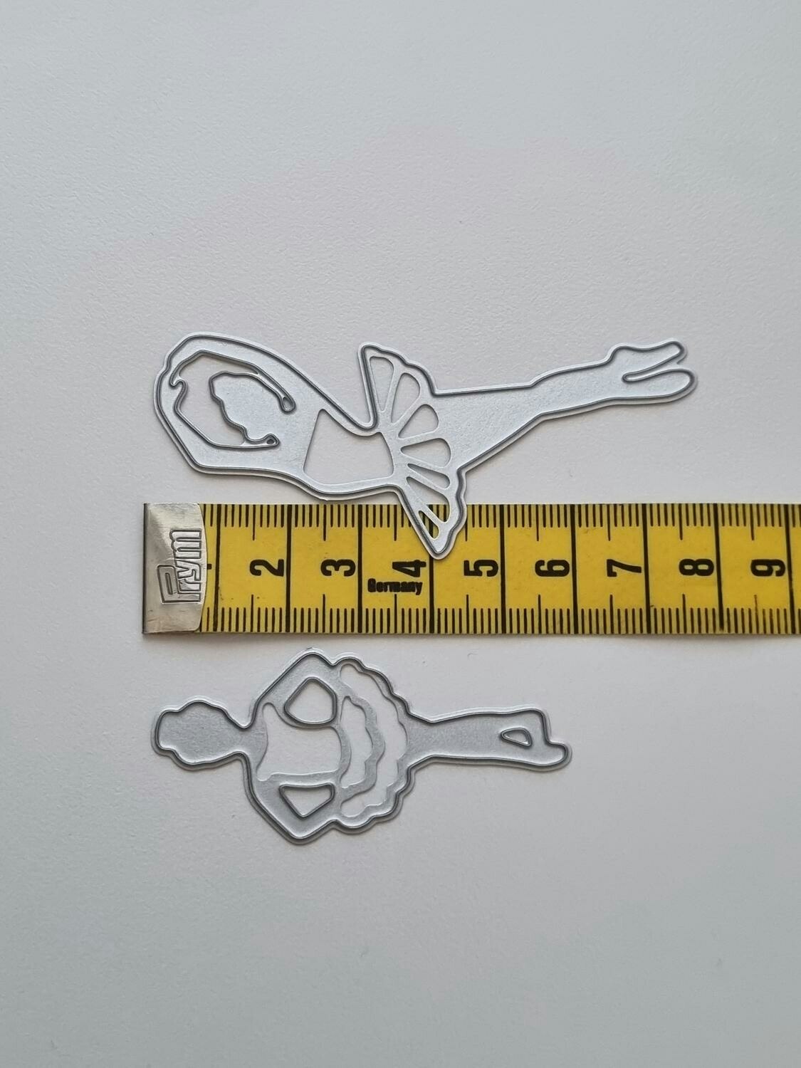 Scrapbooking, dies, cutting dies (balettdansare, 2 st)